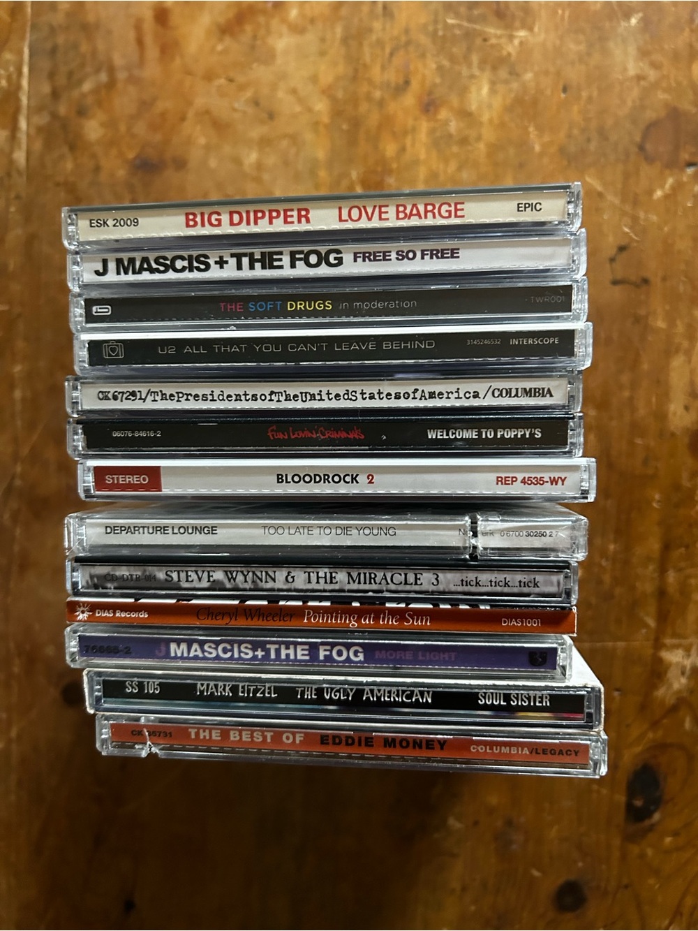 13 for $13 assorted CDs, mostly 1990s.
